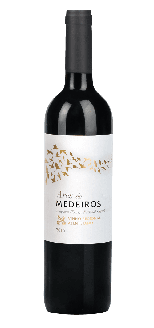 Bottle of Ares de Medeiros Red Wine