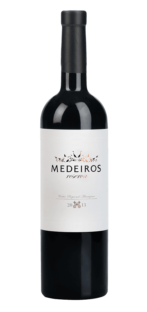 Bottle of Medeiros Reserva Red Wine