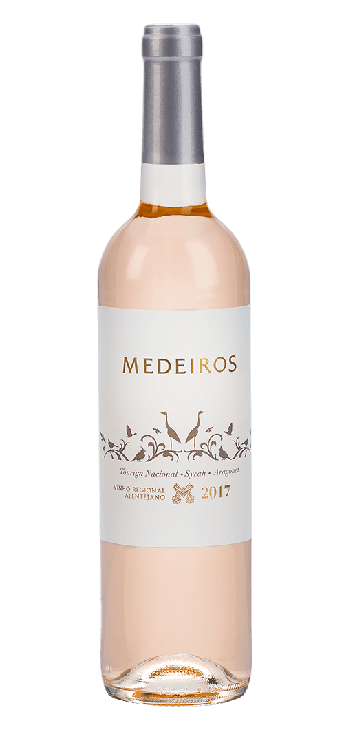 Bottle of Medeiros Rosé Wine